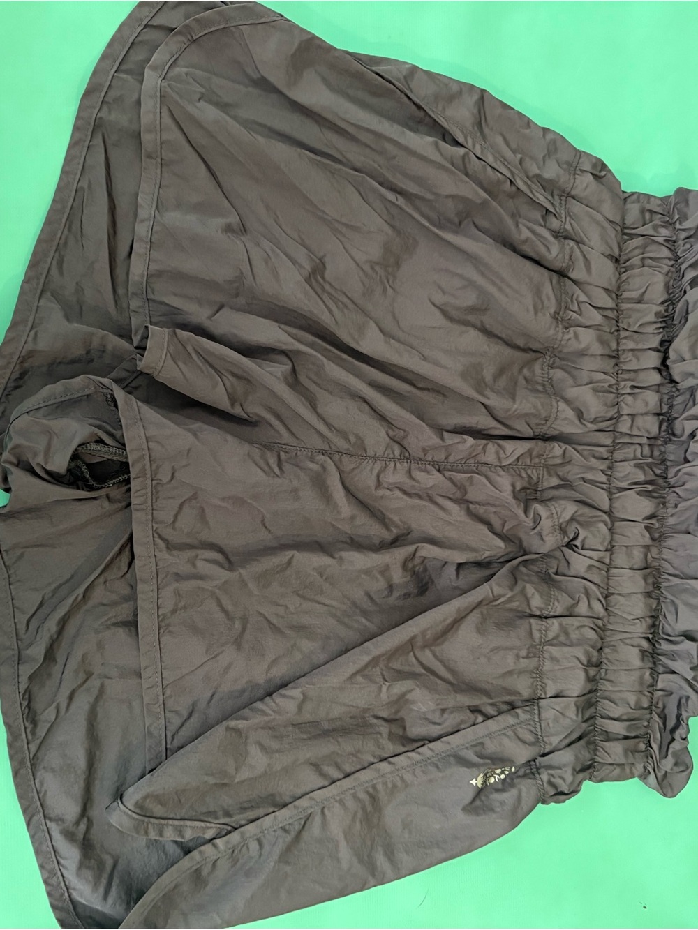 FP Movement by Free People Black Athletic Shorts with Elastic Waist